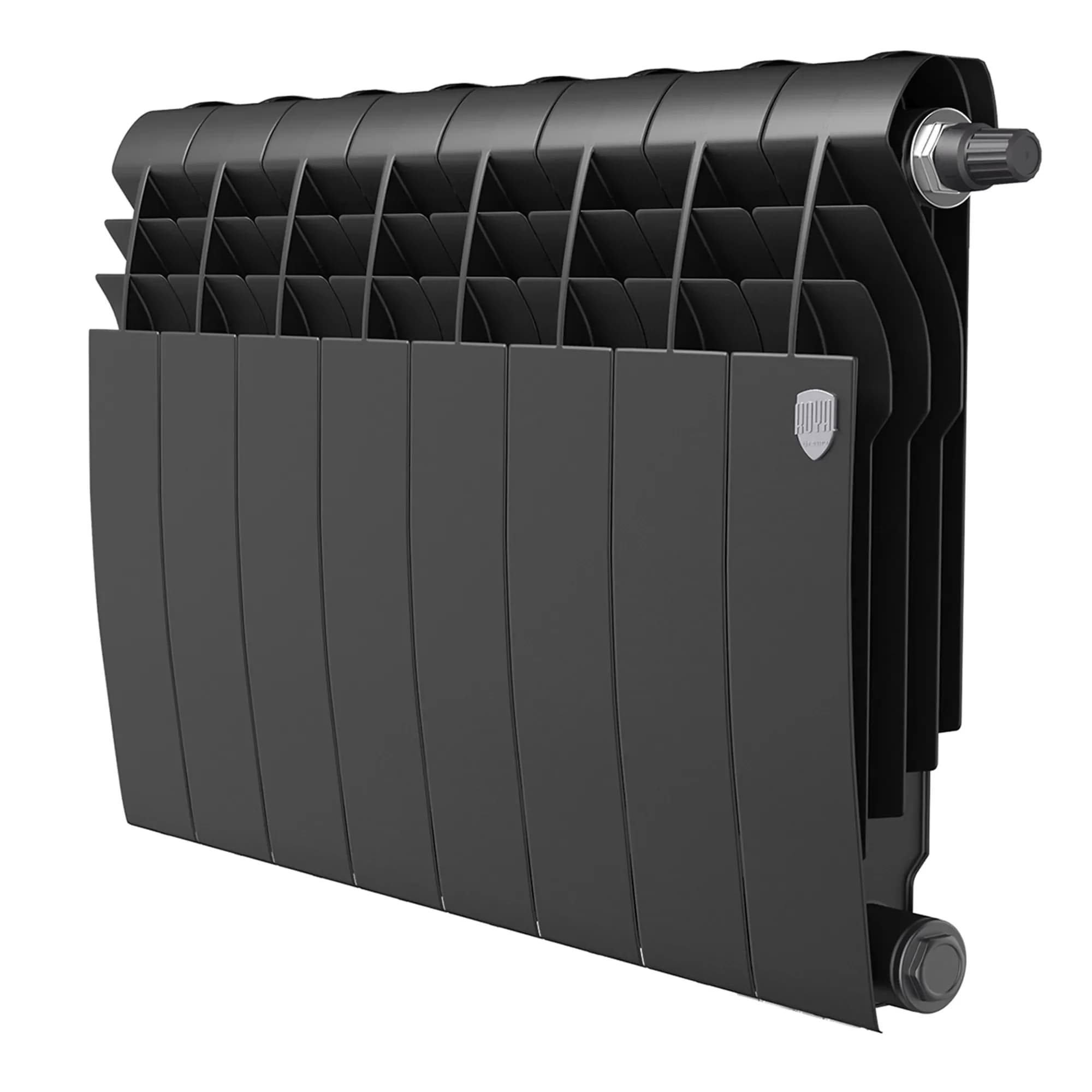 Радиатор биметаллический Royal Thermo BiLiner 350 Noir Sable VR80 - 8 секц.