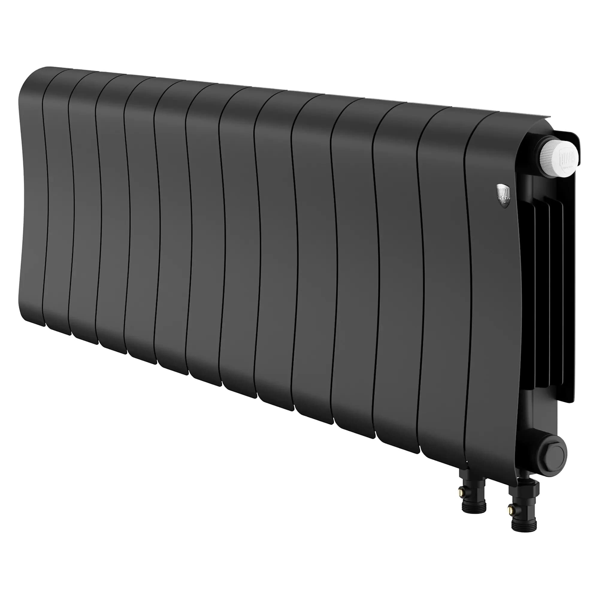 Радиатор биметаллический Royal Thermo Infinity 300 Noir Sable VR80 - 14 секц.