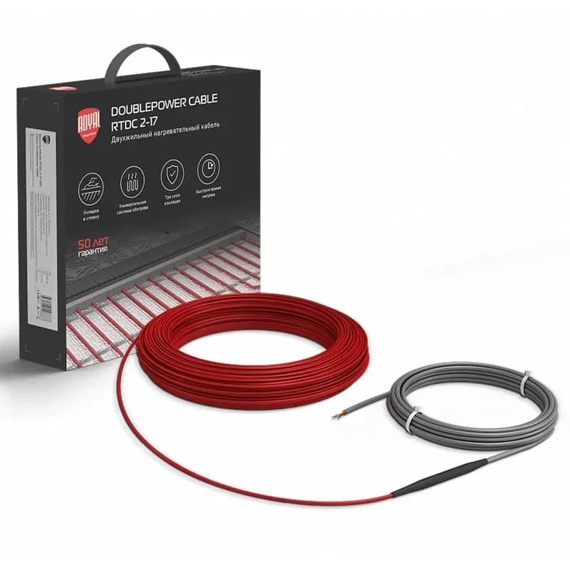 Нагревательный кабель Royal Thermo RTDC 2-17-500
