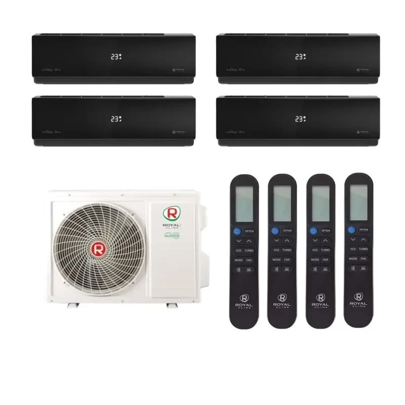 Мульти сплит система на 4 комнаты Royal Clima 4TFM-32HN/OUT / RCI-AND09HN - 4 шт.