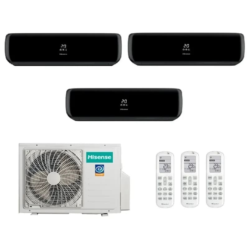 Мульти сплит система на 3 комнаты Hisense AMW3-24U4RJC / AMS-09UW4RVETG00(B) - 3шт.