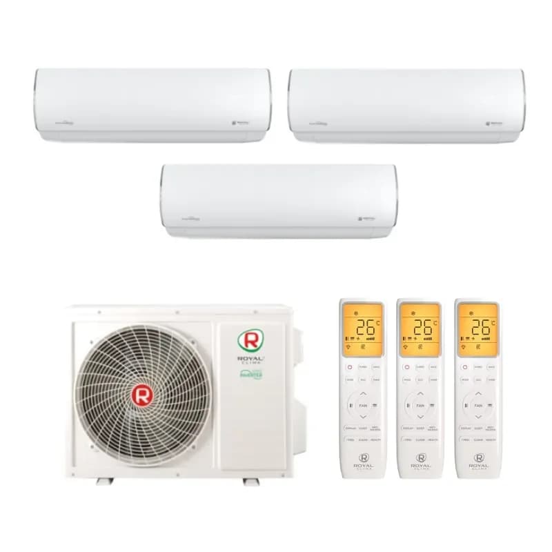 Мульти сплит система на 3 комнаты Royal Clima 3TFM-25HN/OUT / RCI-PFF09HN - 3 шт.