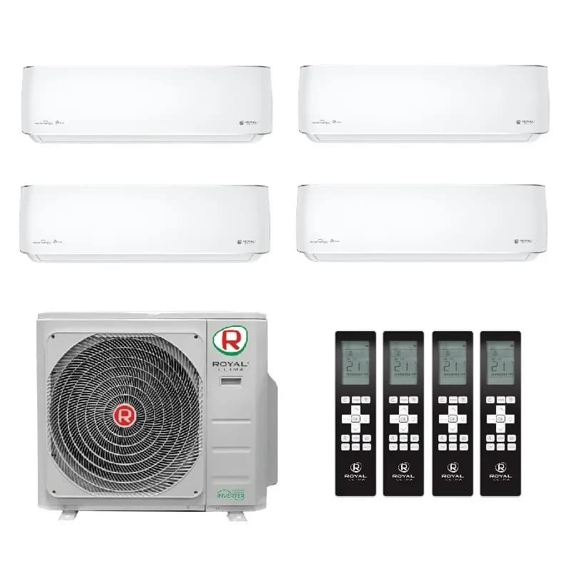 Мульти сплит система на 4 комнаты Royal Clima 4RMX-28HN / OUT / RCI-PX09HN - 4 шт.