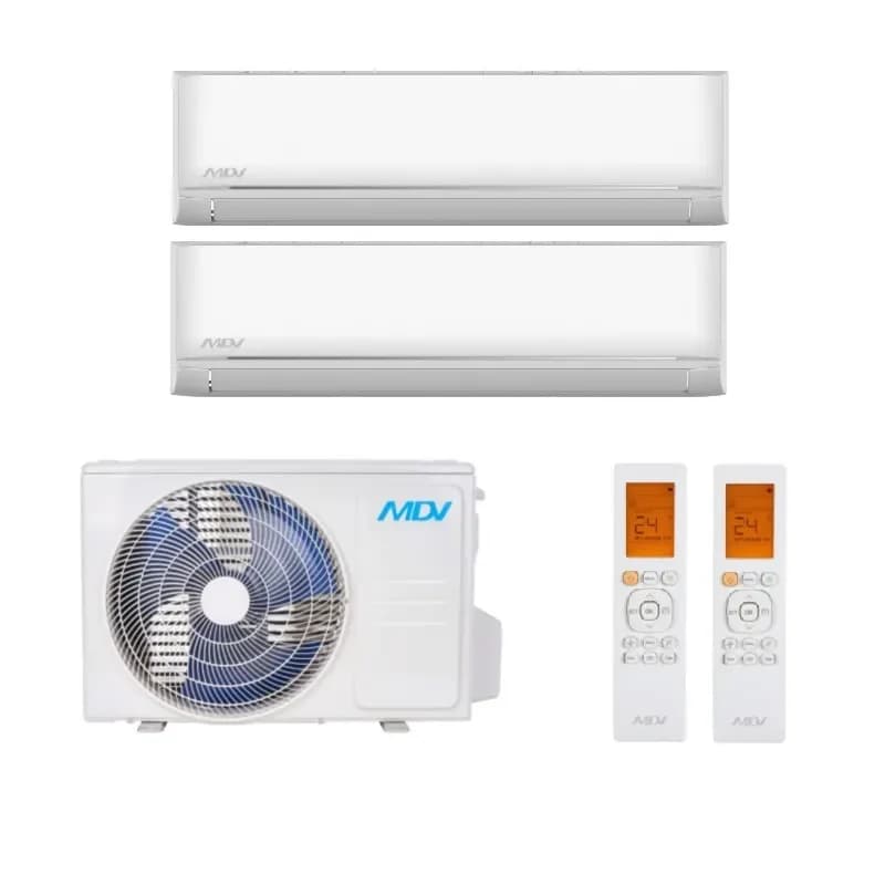 Мульти сплит система на 2 комнаты MDV MD2O-18HFN8 / MDSAG-09HRFN8 2 шт