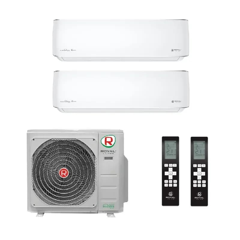 Мульти сплит система на 2 комнаты Royal Clima 2RMN-14HN / OUT / RCI-PX09HN - 2 шт.