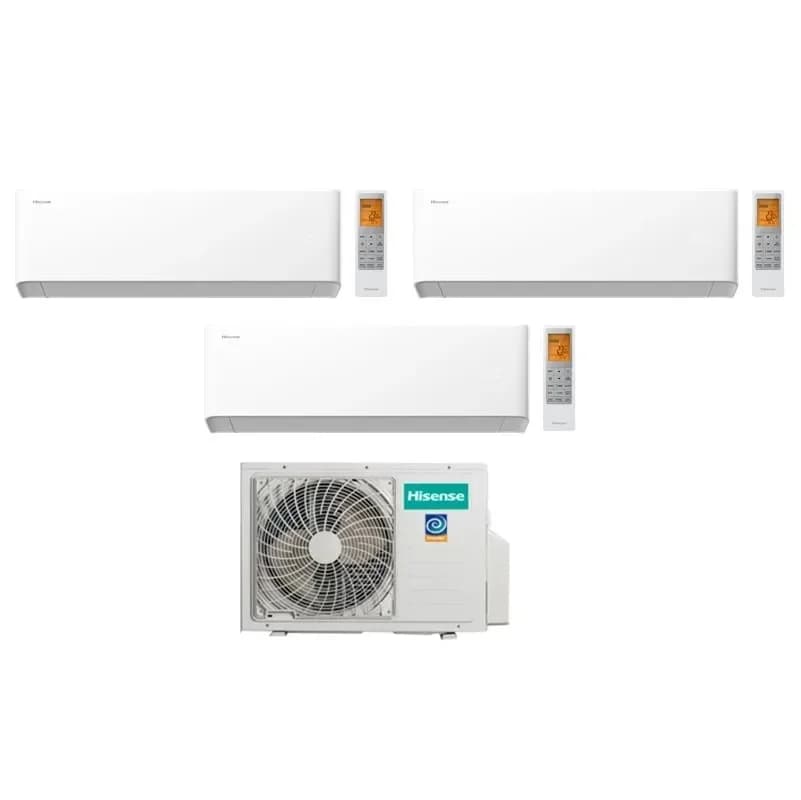 Мульти сплит система на 3 комнаты Hisense AMW3-24U4RJC / AMS-09UW4RYCHB00 - 3шт.