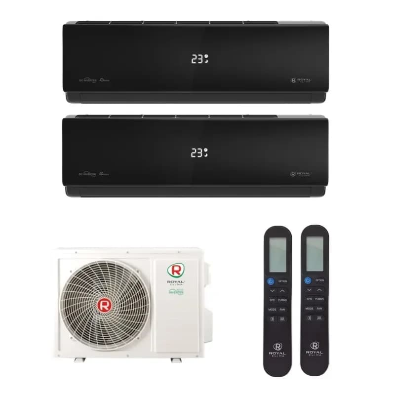 Мульти сплит система на 2 комнаты Royal Clima 2DFM-14HN/OUT / RCI-AND09HN - 2 шт.