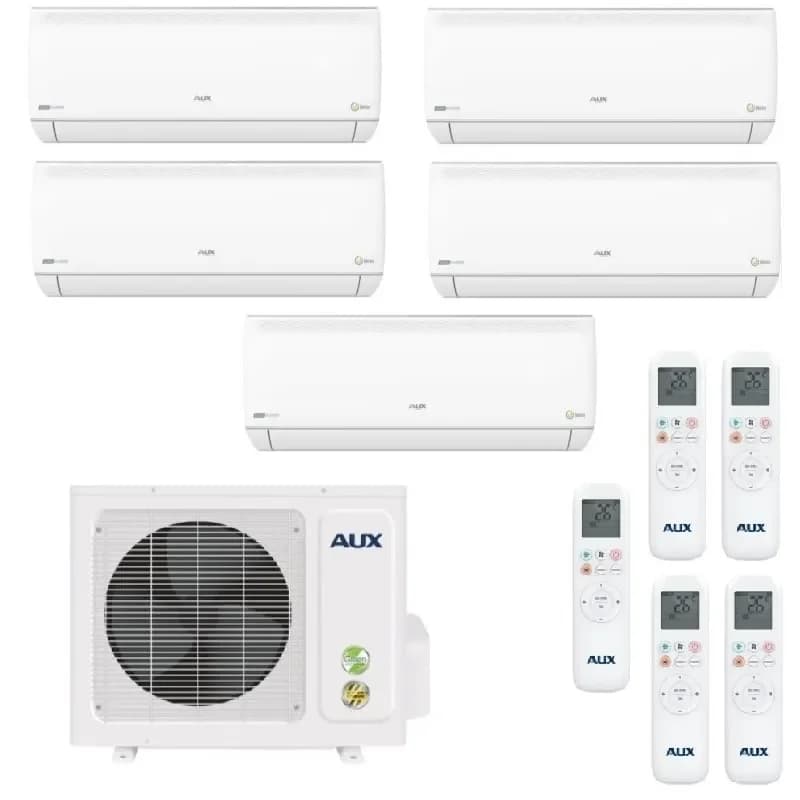 Мульти сплит система на 5 комнат AUX AM5-H42/4DR2 / AMWM-H09\4R2(J) - 5шт.