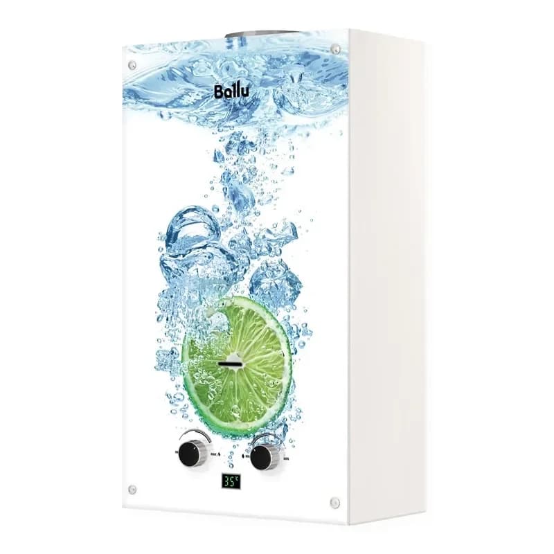 Проточный водонагреватель Ballu GWH 10 Fiery Glass Lime