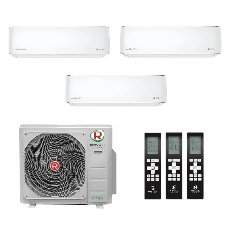 Мульти сплит система на 3 комнаты Royal Clima 3RMN-21HN / OUT / RCI-PX09HN - 3 шт.