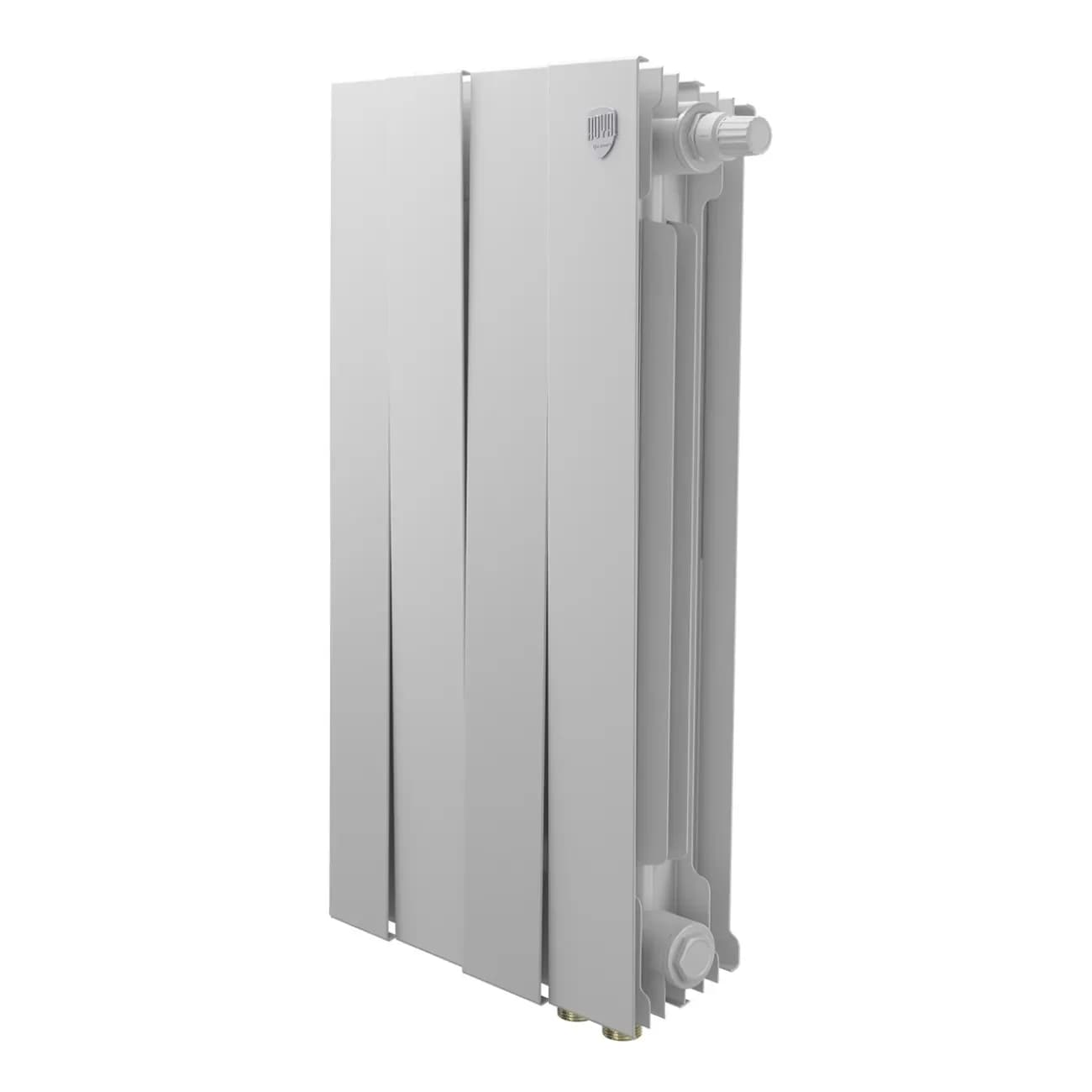 Радиатор биметаллический Royal Thermo PianoForte 500 Bianco Traffico VDR80 - 4 секц.