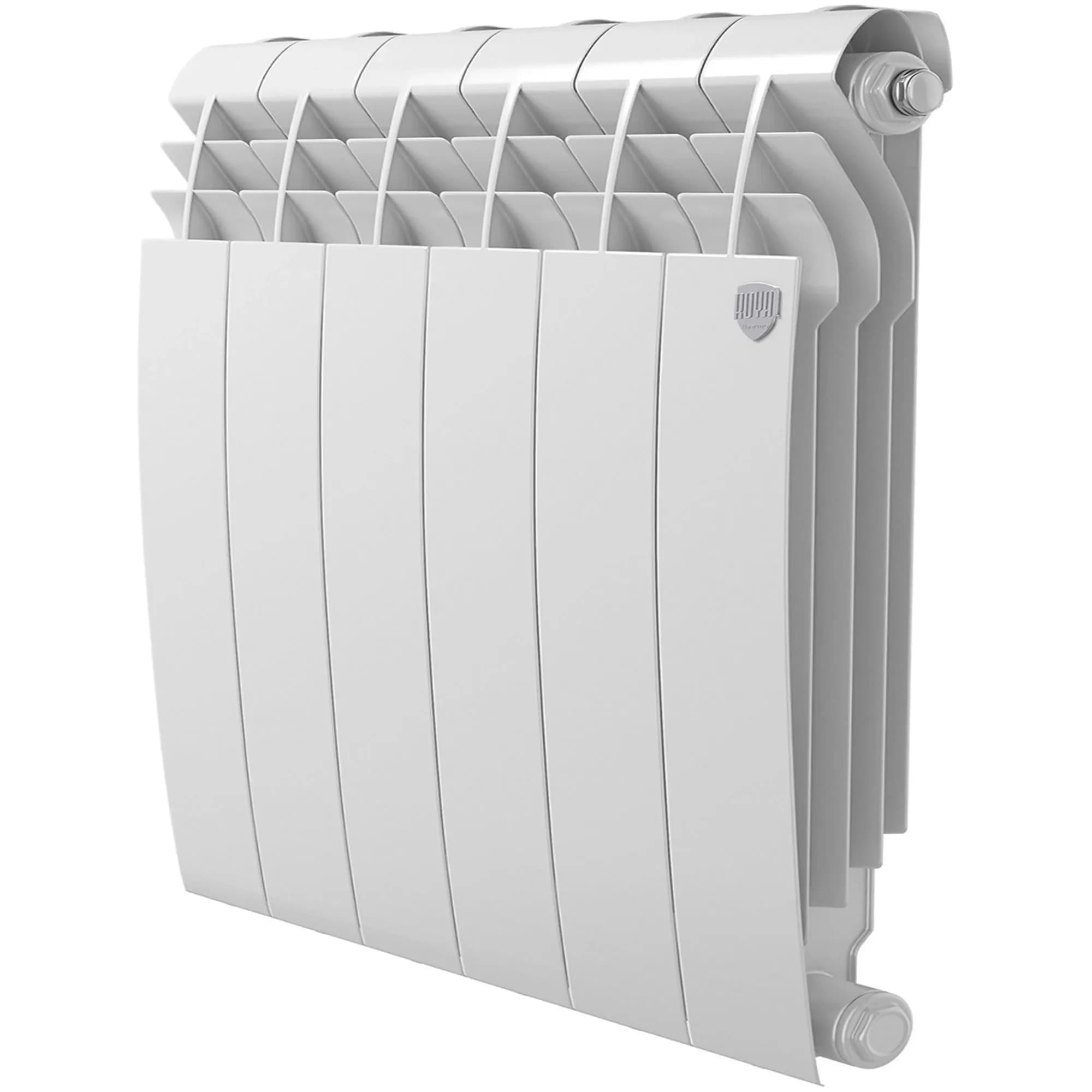 Радиатор биметаллический Royal Thermo BiLiner 500 Bianco Traffico - 6 секц.