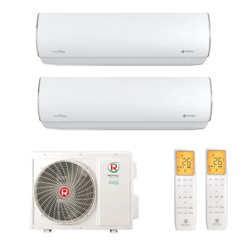 Мульти сплит система на 2 комнаты Royal Clima 2DFM-14HN/OUT / RCI-PFF09HN - 2 шт.