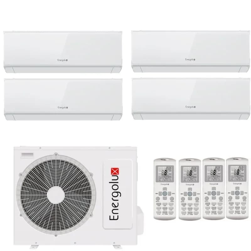 Мульти сплит система на 4 комнаты Energolux SAM36M2-AI/4 / SAS09M3-AI - 4 шт