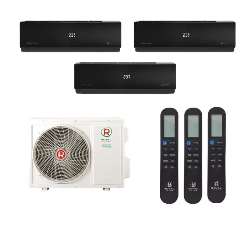 Мульти сплит система на 3 комнаты Royal Clima 3TFM-25HN/OUT / RCI-AND09HN - 3 шт.