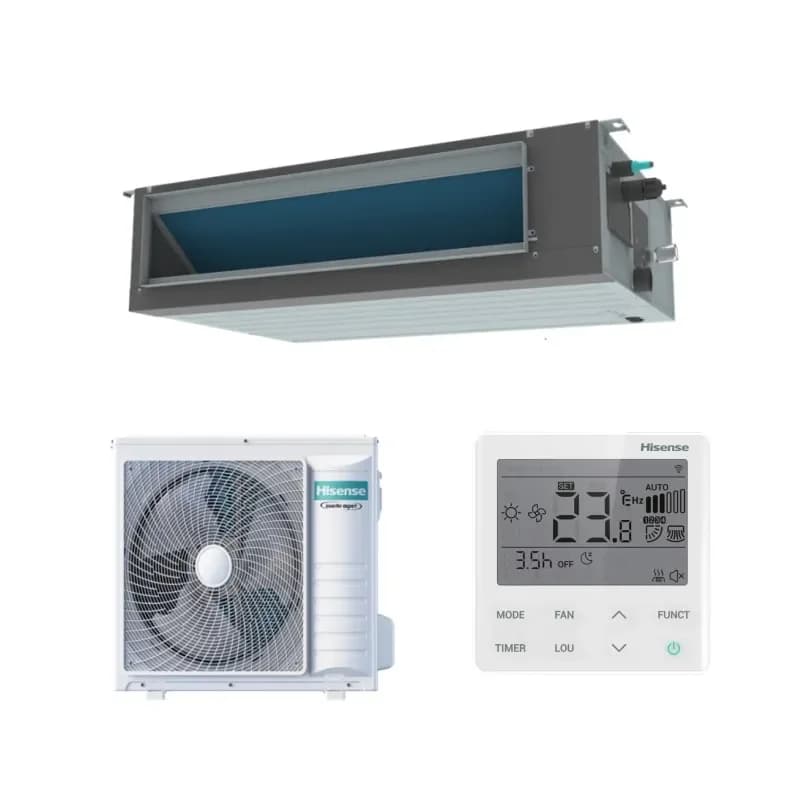 Канальный кондиционер Hisense ADT-18UX4RCL8/AUW-18U4RS7