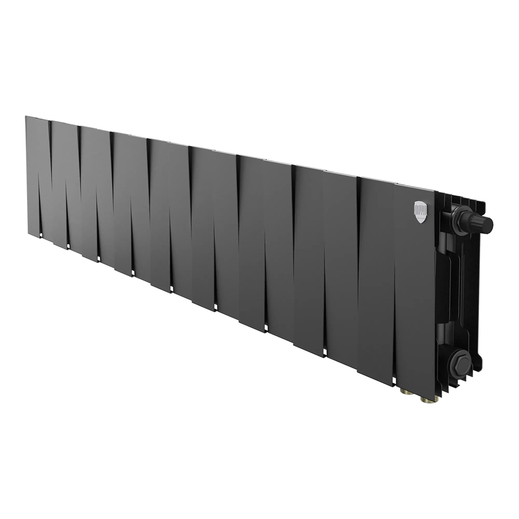 Радиатор биметаллический Royal Thermo PianoForte 200 Noir Sable VDR80 - 18 секц.