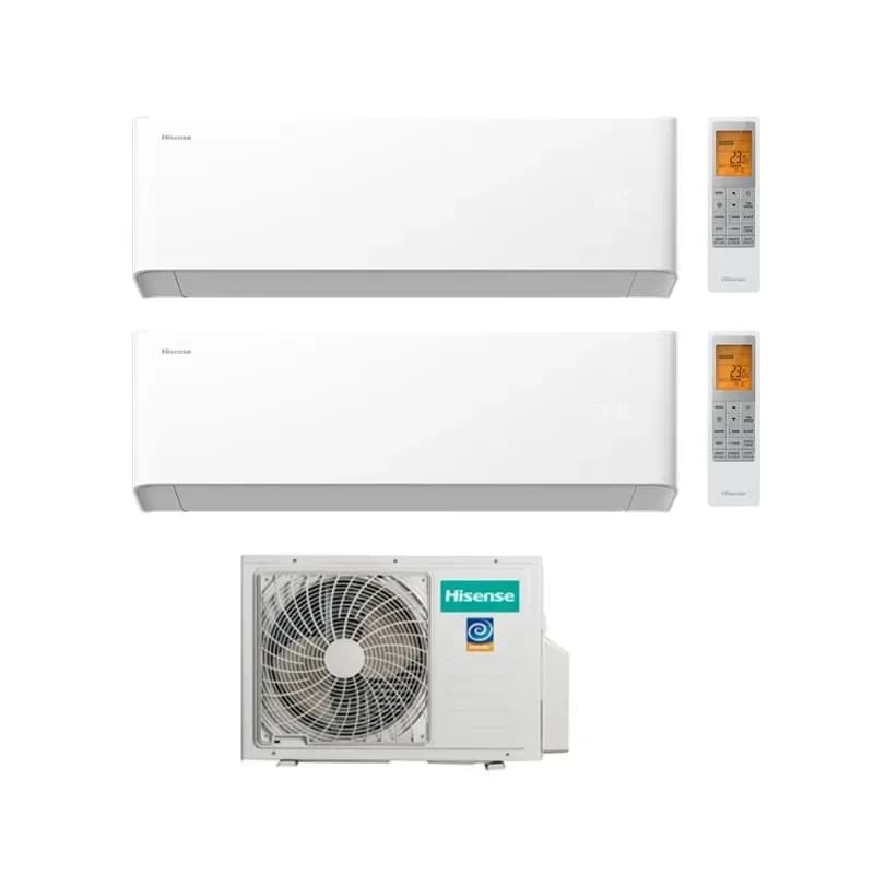 Мульти сплит система на 2 комнаты Hisense AMW2-18U4RXC / AMS-09UW4RYCHB00 - 2шт.