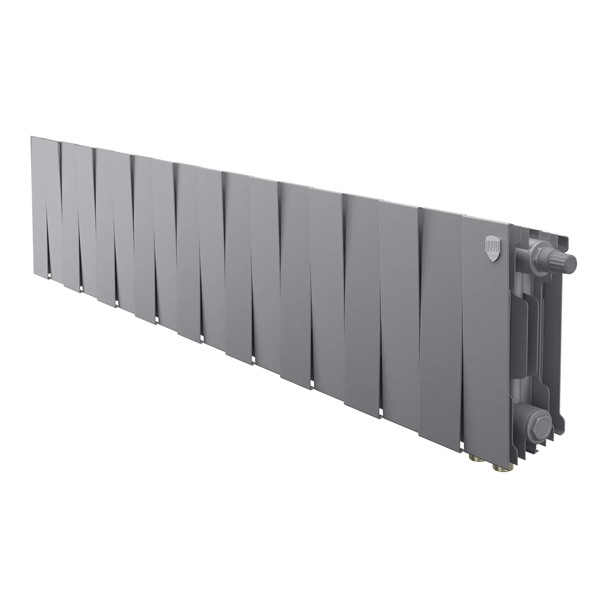 Радиатор биметаллический Royal Thermo PianoForte 200 Silver Satin VDR80 - 18 секц.