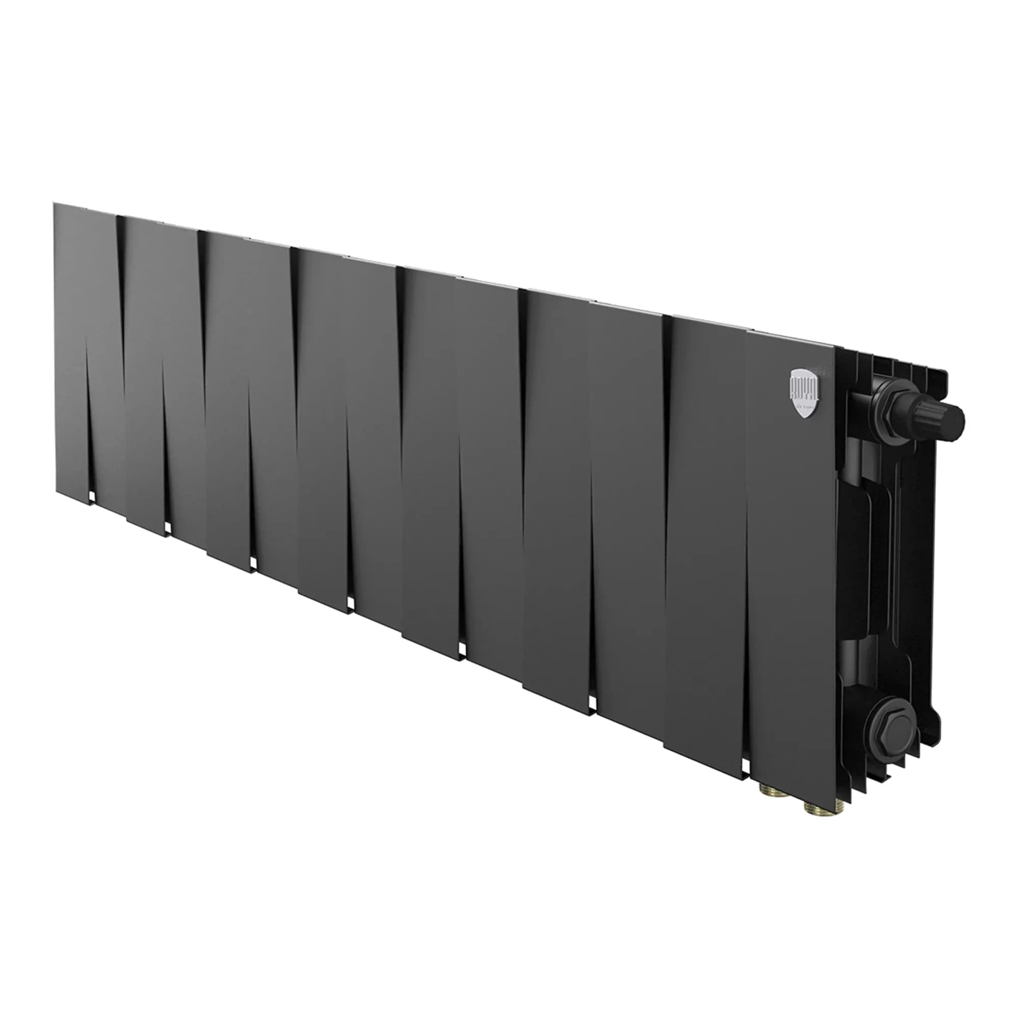 Радиатор биметаллический Royal Thermo PianoForte 200 / Noir Sable - 14 секц. VDR