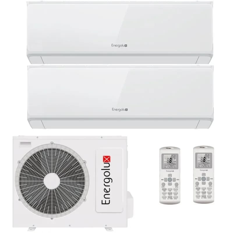 Мульти сплит система на 2 комнаты Energolux SAM18M1-AI/2 / SAS09M3-AI - 2 шт