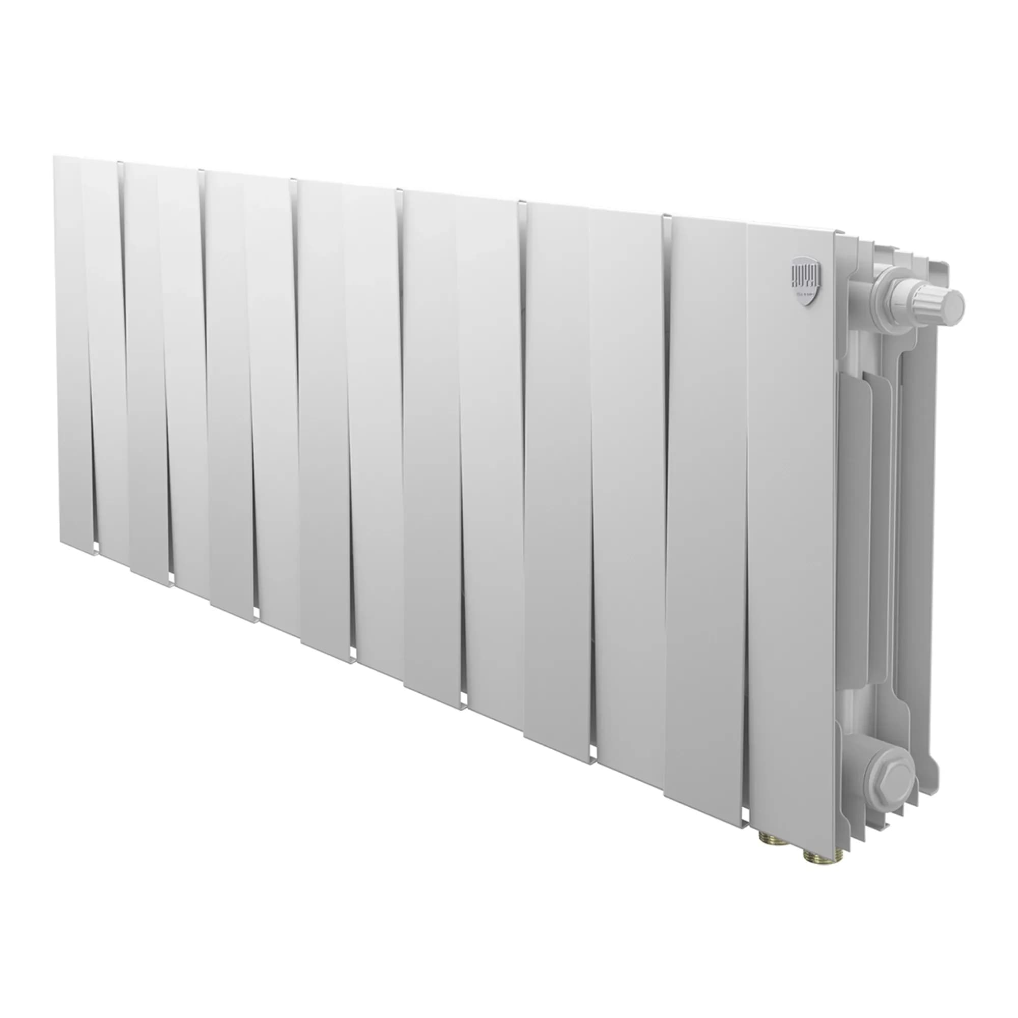 Радиатор биметаллический Royal Thermo PianoForte 300 Bianco Traffico VDR80 - 14 секц.