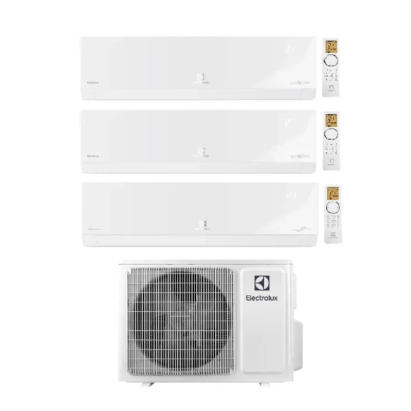 Мульти сплит система на 3 комнаты Electrolux EACO/I-24 FMI-3/N8_ERP / EACS/I-09 HEN FMI/N8_ERP_WT/in - 3шт.