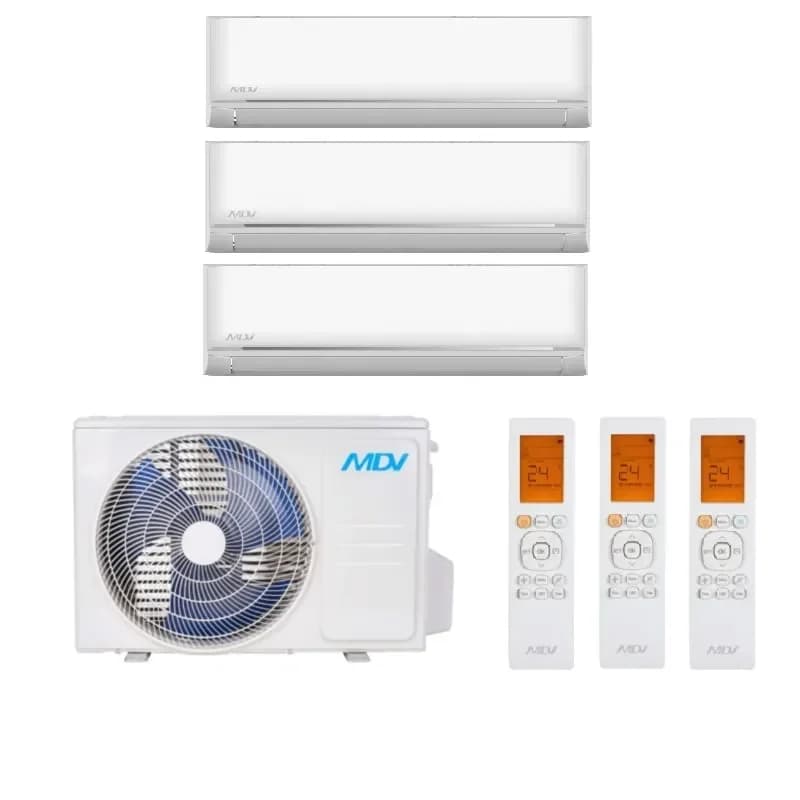 Мульти сплит система на 3 комнаты MDV MD3O-21HFN8 / MDSAG-09HRFN8 3 шт