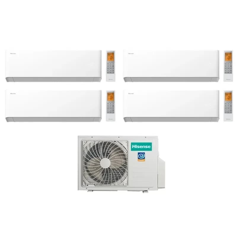 Мульти сплит система на 4 комнаты Hisense AMW4-27U4RJC / AMS-09UW4RYCHB00 - 4шт.