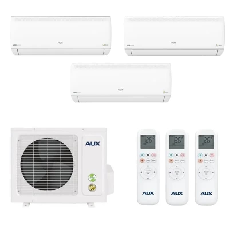 Мульти сплит система на 3 комнаты AUX AM3-H27/4DR2 / AMWM-H09\4R2(J) - 3шт.