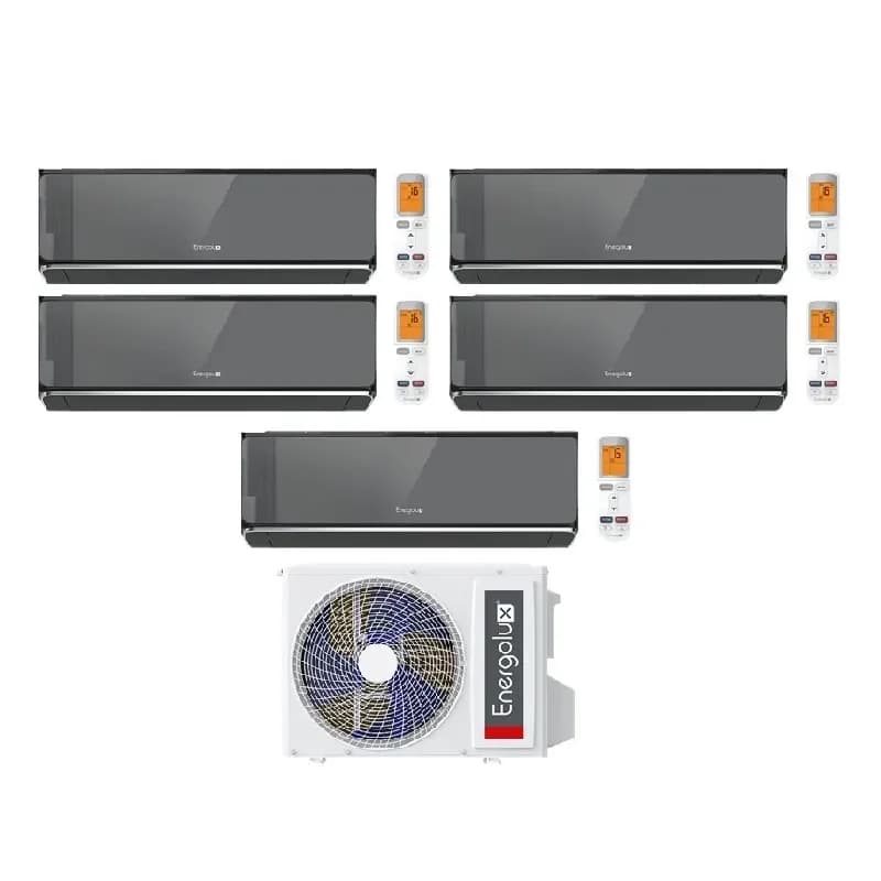 Мульти сплит система на 5 комнат Energolux ESAM42M2_AR2_DC5 / ESAS09M3_WFB_AR2_DC - 5 шт
