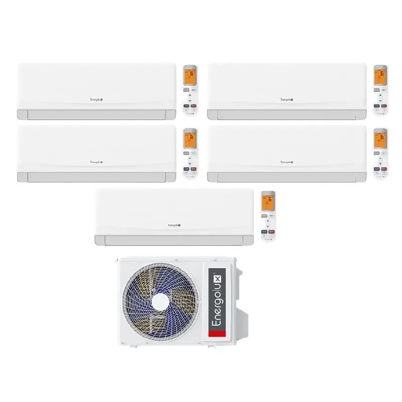 Мульти сплит система на 5 комнат Energolux ESAM42M2_AR2_DC5 / ESAS09M6_WF_AR2_DC - 5 шт