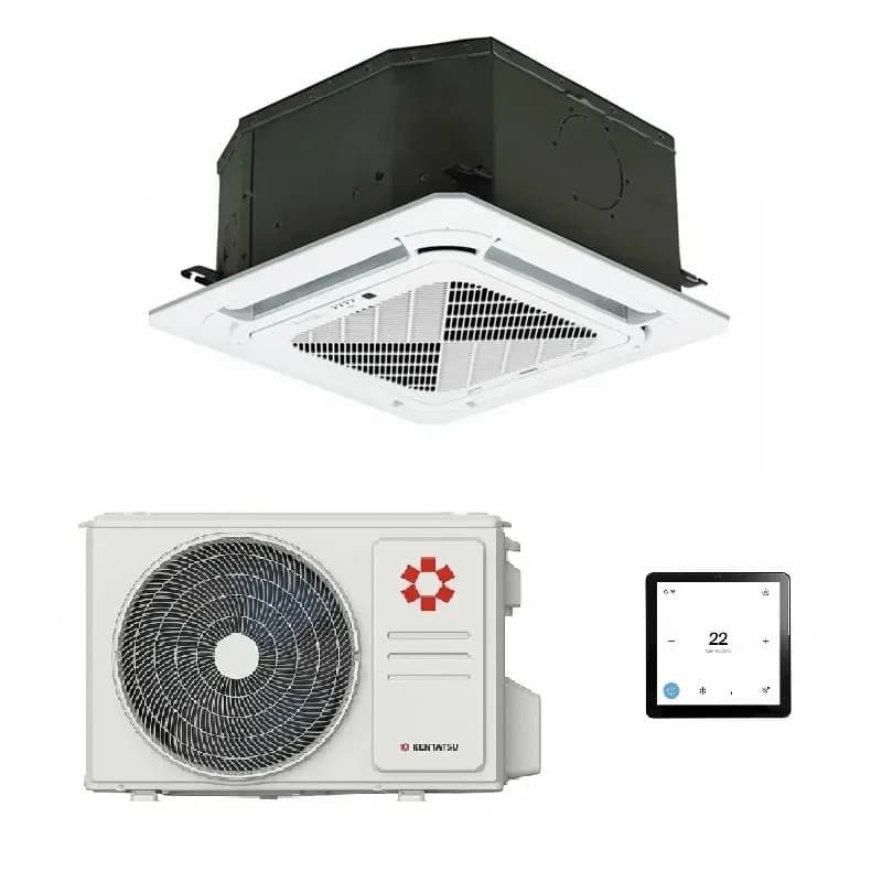 Кассетный кондиционер Kentatsu KSZB35HZRN1W / KSUNB35HZRN1 / KPU65-D4