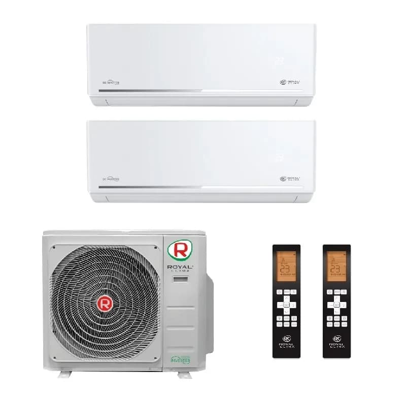 Мульти сплит система на 2 комнаты Royal Clima 2RMN-18HN / OUT / RCI-FC09HN - 2 шт.